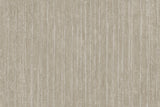 Precious Metal Taupe Corrugated Wallpaper by York Wallcoverings UW1025N - Burnished taupe vertical stripe texture with subtle metallic sheen on non-woven vinyl