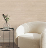 Mystic Wheat Faux Grasscloth Non Woven Vinyl Wallpaper in Wheat by York Wallcoverings Atmosphere Digest York High Performance - UW1030