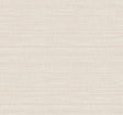 Down To Earth Cream Striated Crosshatch Stripe Non Woven Vinyl Wallpaper by York Wallcoverings - UW1042