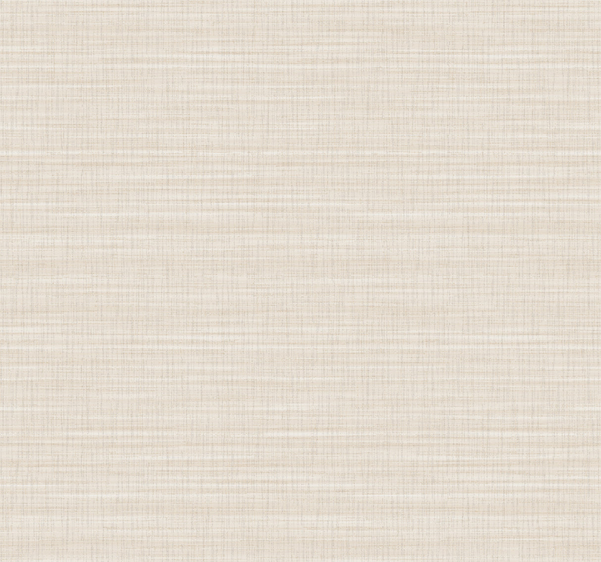 Down To Earth Cream Striated Crosshatch Stripe Non Woven Vinyl Wallpaper by York Wallcoverings - UW1042