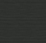 Down To Earth Charcoal Striated Wallpaper by York Wallcoverings UW1046N
