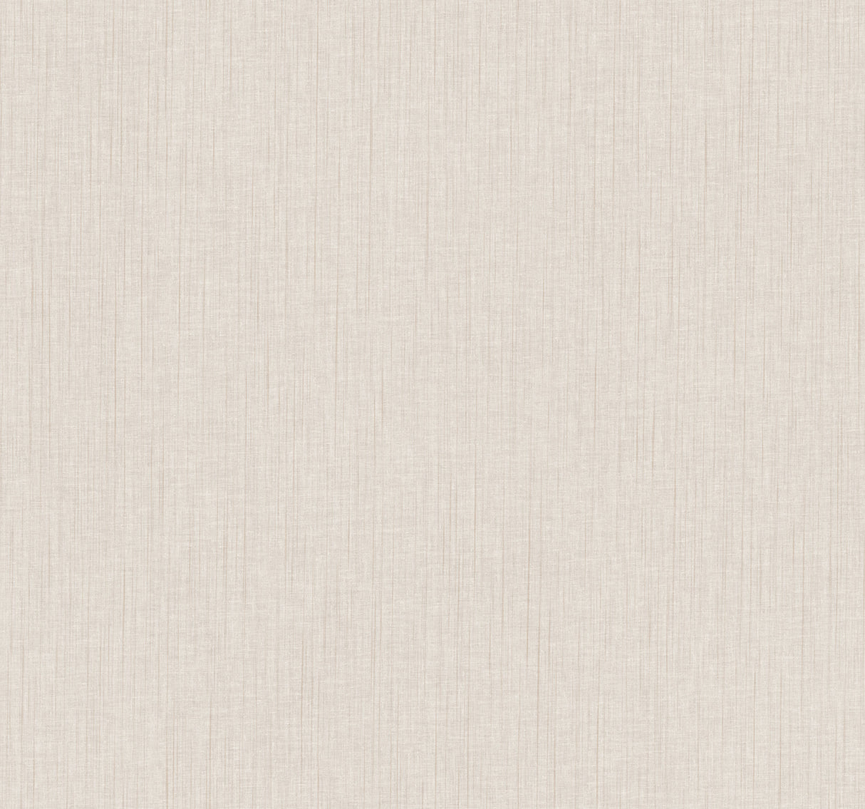 Silk Spun Ivory Tactile Stripe Wallpaper by York Wallcoverings - close-up of soft ivory osnaburg vinyl with delicate cascading vertical stripe texture