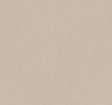 Silk Spun Light Brown Tactile Stripe Wallpaper by York Wallcoverings UW1053 - Close-up swatch showing delicate braided thread vertical stripe texture in warm light brown