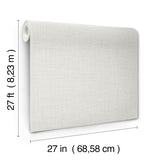 Crossover Light Blue Crosshatch Non Woven Vinyl Scrubbable Strippable Wallpaper by York Wallcoverings Atmosphere High Performance - UW1060N