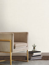 Crossover White Crosshatch Texture Pattern Non Woven Vinyl Wallpaper in White by York Wallcoverings Atmosphere High Performance - UW1061N
