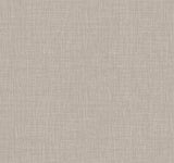 Crossover Neutral Crosshatch Wallpaper by York Wallcoverings UW1062 - close-up of neutral tone abstract woven crosshatch texture pattern on non woven vinyl