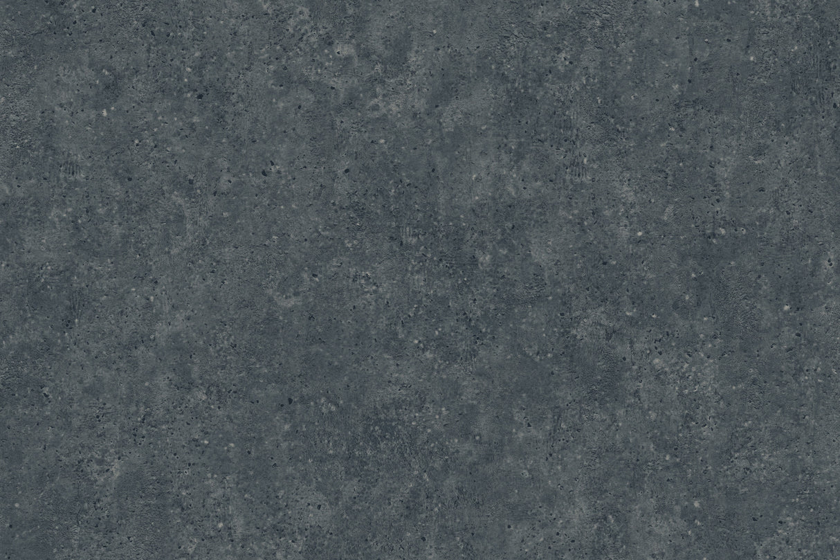 Artisan Stone Metallic Texture Wallpaper in Black and Charcoal by York Wallcoverings - UW1086N