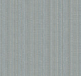 Line In The Sand Light Blue Woven Stripe Wallpaper by York Wallcoverings - UW1091N