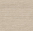 Silk Essence Khaki Faux Fabric Wallpaper by York Wallcoverings - UW1101
