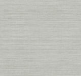 Silk Essence Light Green Faux Fabric Stripe Wallpaper by York Wallcoverings - UW1105
