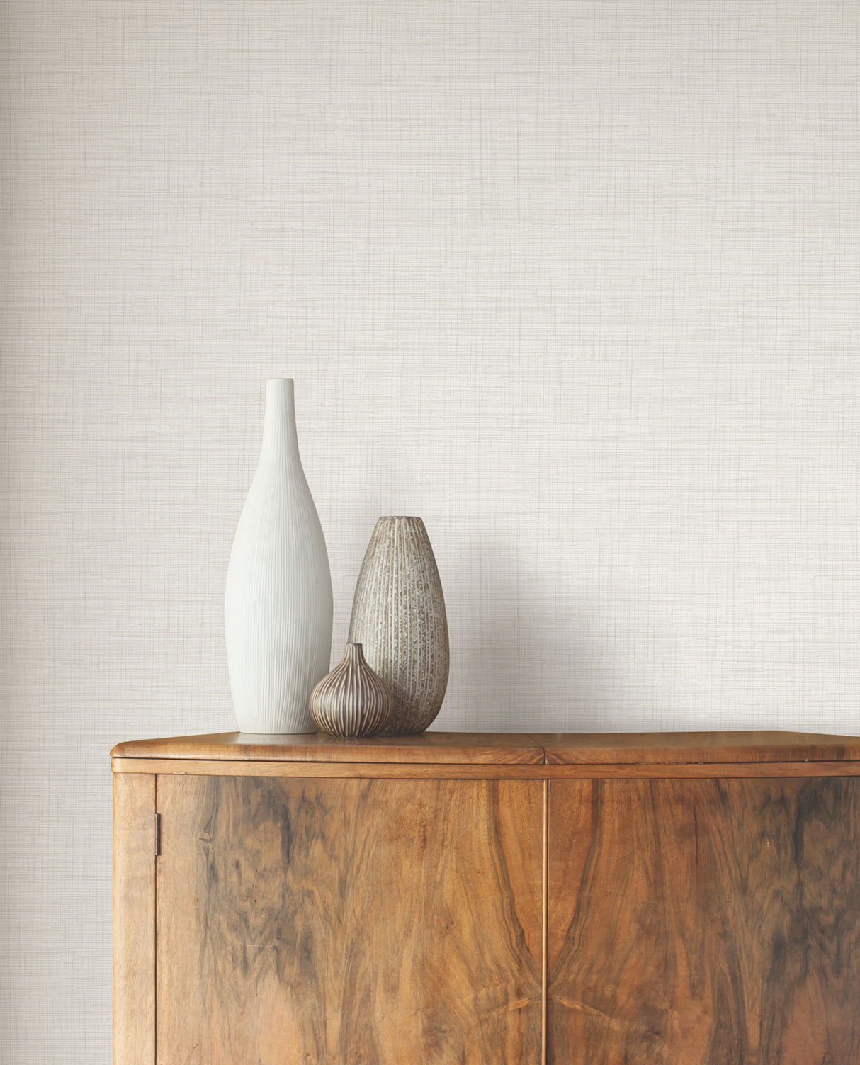 Open Air White Crosshatch Texture Pattern Wallpaper by York Wallcoverings High Performance Non Woven Vinyl Unpasted Sidewall - UW1110
