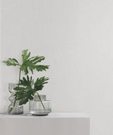 Tisket A Tasket Light Grey Classic Angled Basketweave Pattern Unpasted Scrubbable Strippable Vinyl Wallpaper by York Wallcoverings - UW1118N