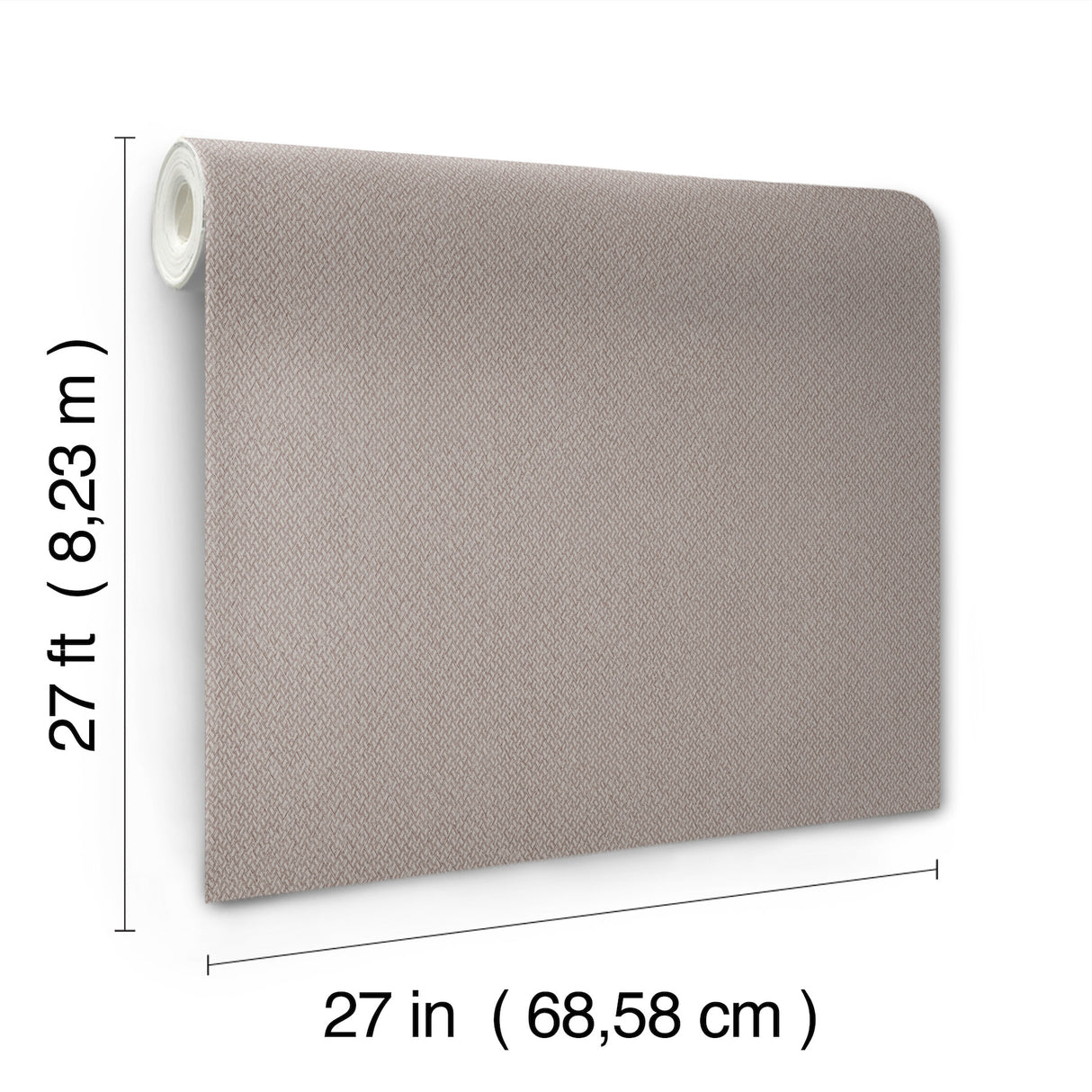 Tisket A Tasket Rust Basketweave Wallpaper by York Wallcoverings - Fabric Backed Unpasted Vinyl Scrubbable Strippable - UW1121N