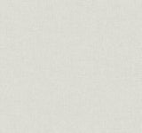 Heathered Linen Off-White Faux Fabric Wallpaper by York Wallcoverings UW1125N