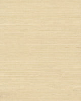 Plain Grass Beige Grasscloth Wallpaper with Textured Woven Look - York VG4400