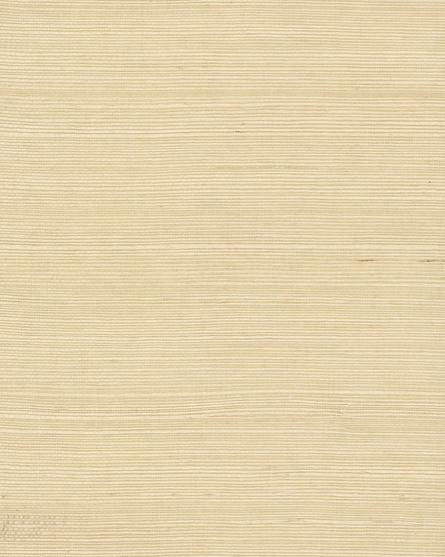 Plain Grass Beige Grasscloth Wallpaper with Textured Woven Look - York VG4400