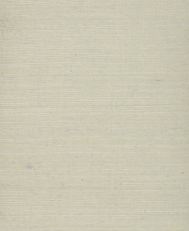 Plain Grass White Grasscloth Wallpaper with Textured Woven Solid - York VG4404