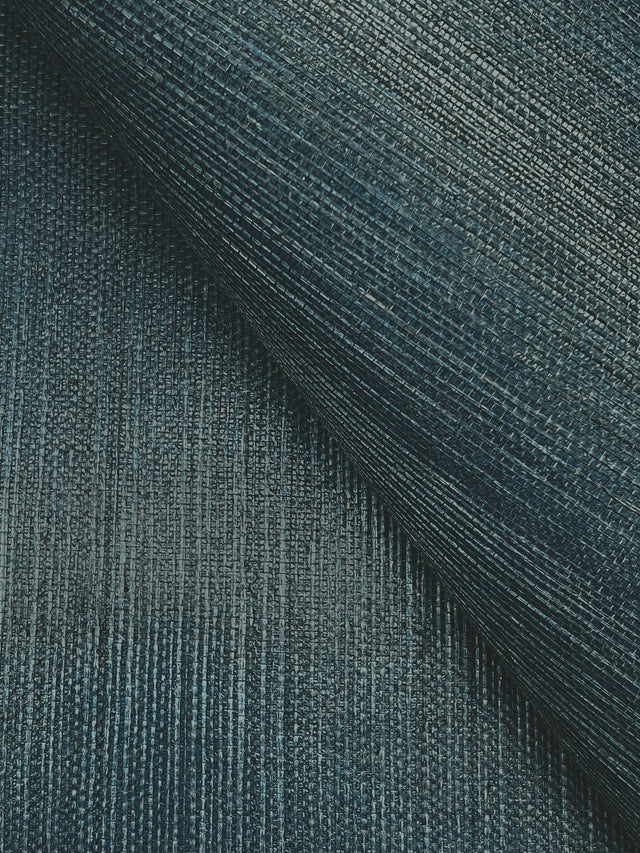 Maguey Sisal Navy Grasscloth Wallpaper - York VG4405NWFD