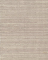 Plain Sisal Grasscloth White Wallpaper with Textured Natural Weave - York VG4406