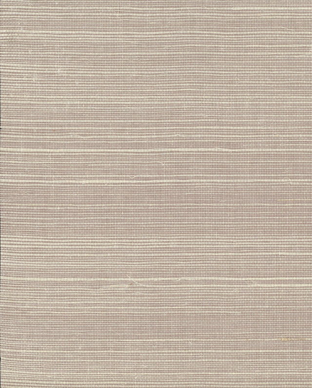 Plain Sisal Grasscloth White Wallpaper with Textured Natural Weave - York VG4406