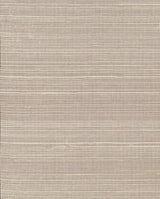 Plain Beige Grass Grasscloth Wallpaper with Traditional Style - York VG4406MH