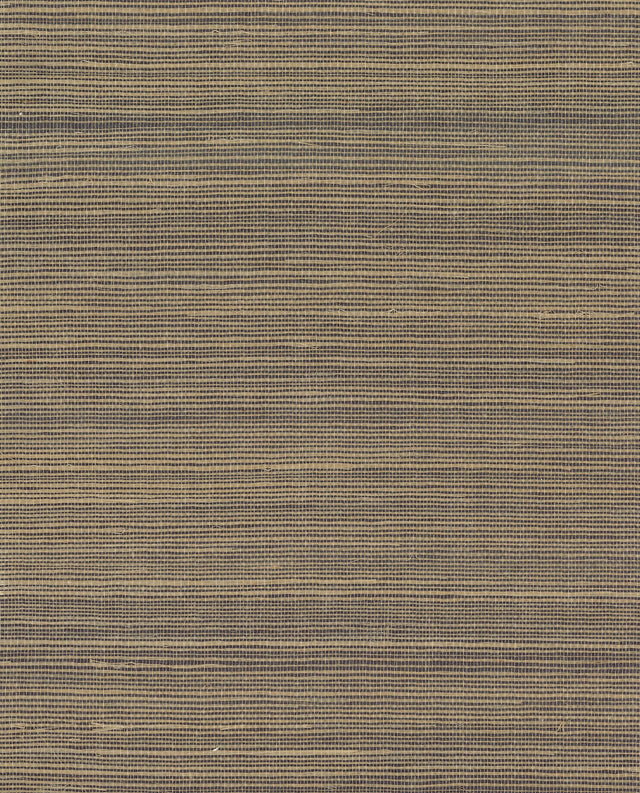 Multi Grass Brown Grasscloth Wallpaper with Natural Woven Texture - York VG4408