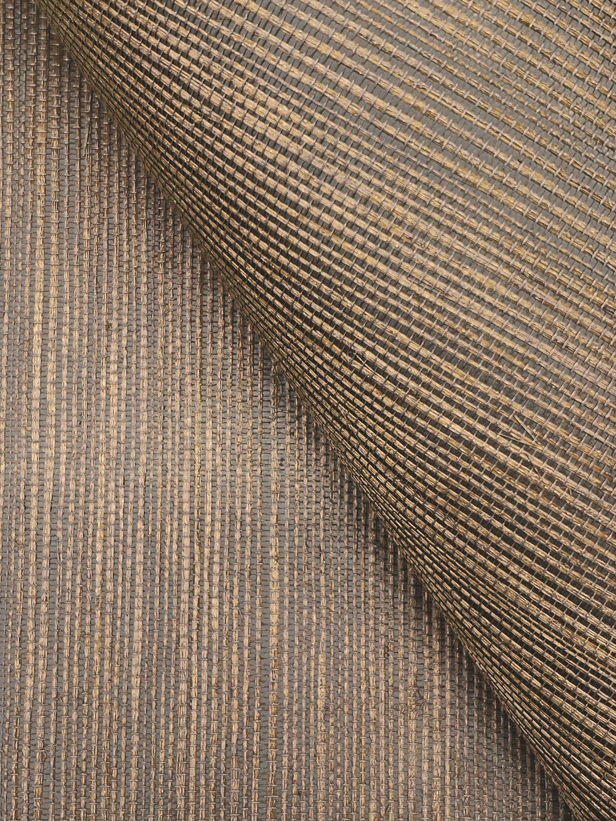 Maguey Sisal Gold Grasscloth Wallpaper with Traditional Style - York VG4408NWFD