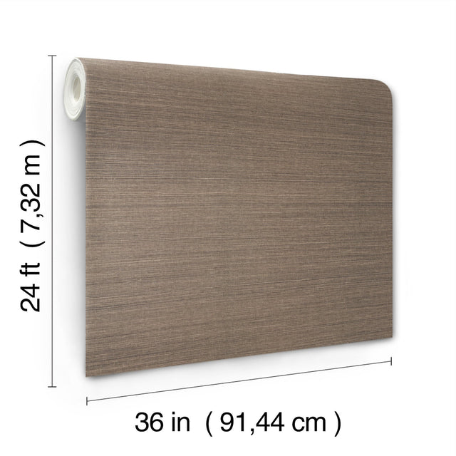 Maguey Sisal Gold Grasscloth Wallpaper with Natural Woven Texture - York VG4408NW