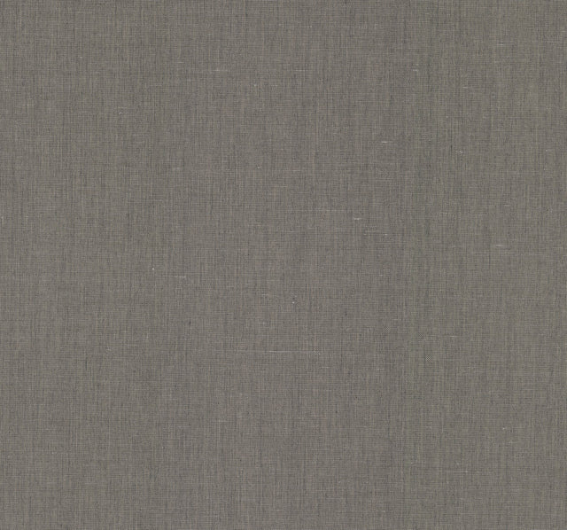 Crosshatch String Black & Grey Wallpaper with Woven Grasscloth Look - York VG4412