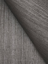 Maguey Sisal Silver Grasscloth Wallpaper with Metallic Effect - York VG4418NW