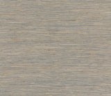 Knotted Grass Beige Grasscloth Wallpaper with Traditional Natural Weave - York VG4436GV