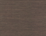 Knotted Grass Brown Grasscloth Wallpaper with Weaves Texture - York VG4437