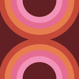 Sir Culls Pink Retro Geometric Peel and Stick Wallpaper by NuWallpaper Very Gay Paint x WallPops - VGS6441