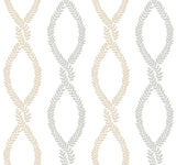 Laureate Neutral Vine Trellis Wallpaper – VP1322