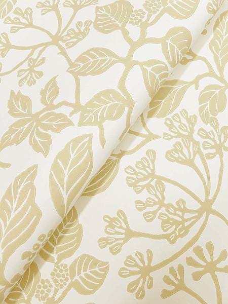 Rowen Honey by Antonina Vella Botanical Wallpaper – York Designer Series VP1341