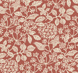 Rowen Ruby Botanical Wallpaper by Antonina Vella, VP1342, 27 in x 27 ft roll