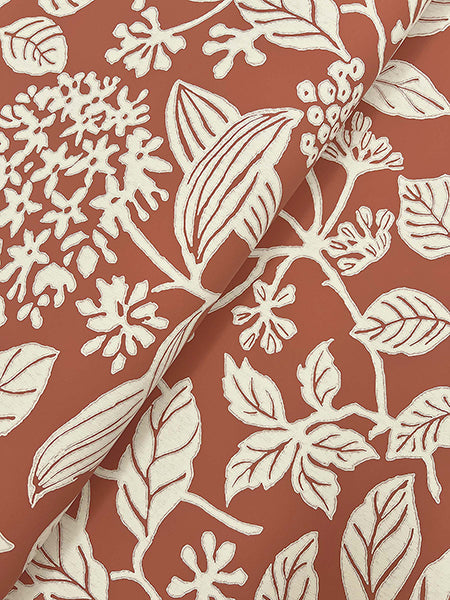 Rowen Ruby by Antonina Vella Botanical Wallpaper – York Designer Series VP1342