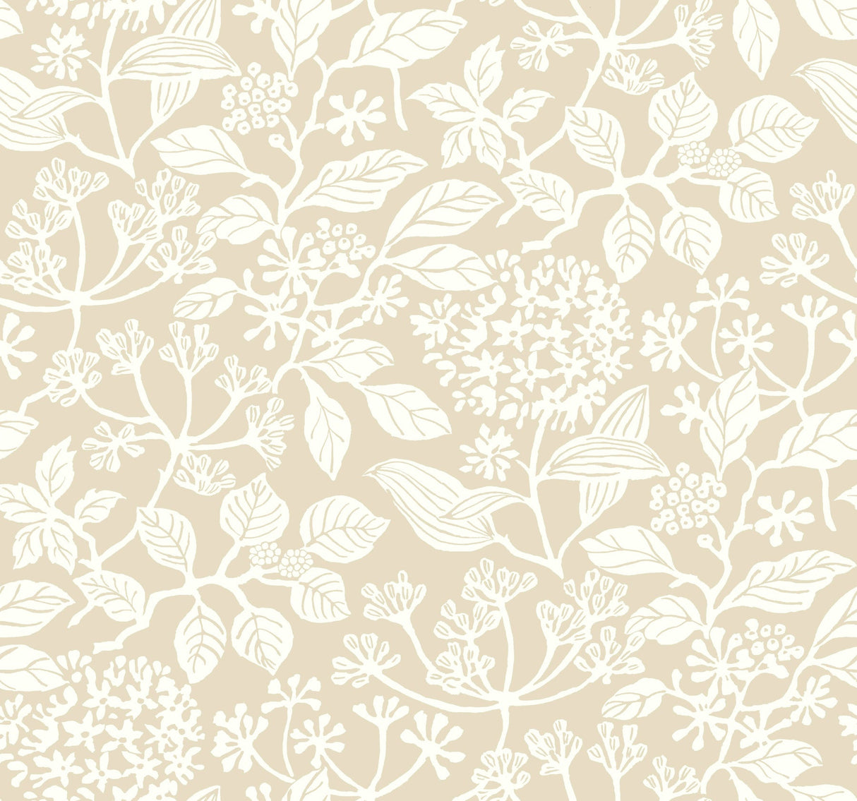 Antonina Vella Rowen Beige Botanical Wallpaper VP1345