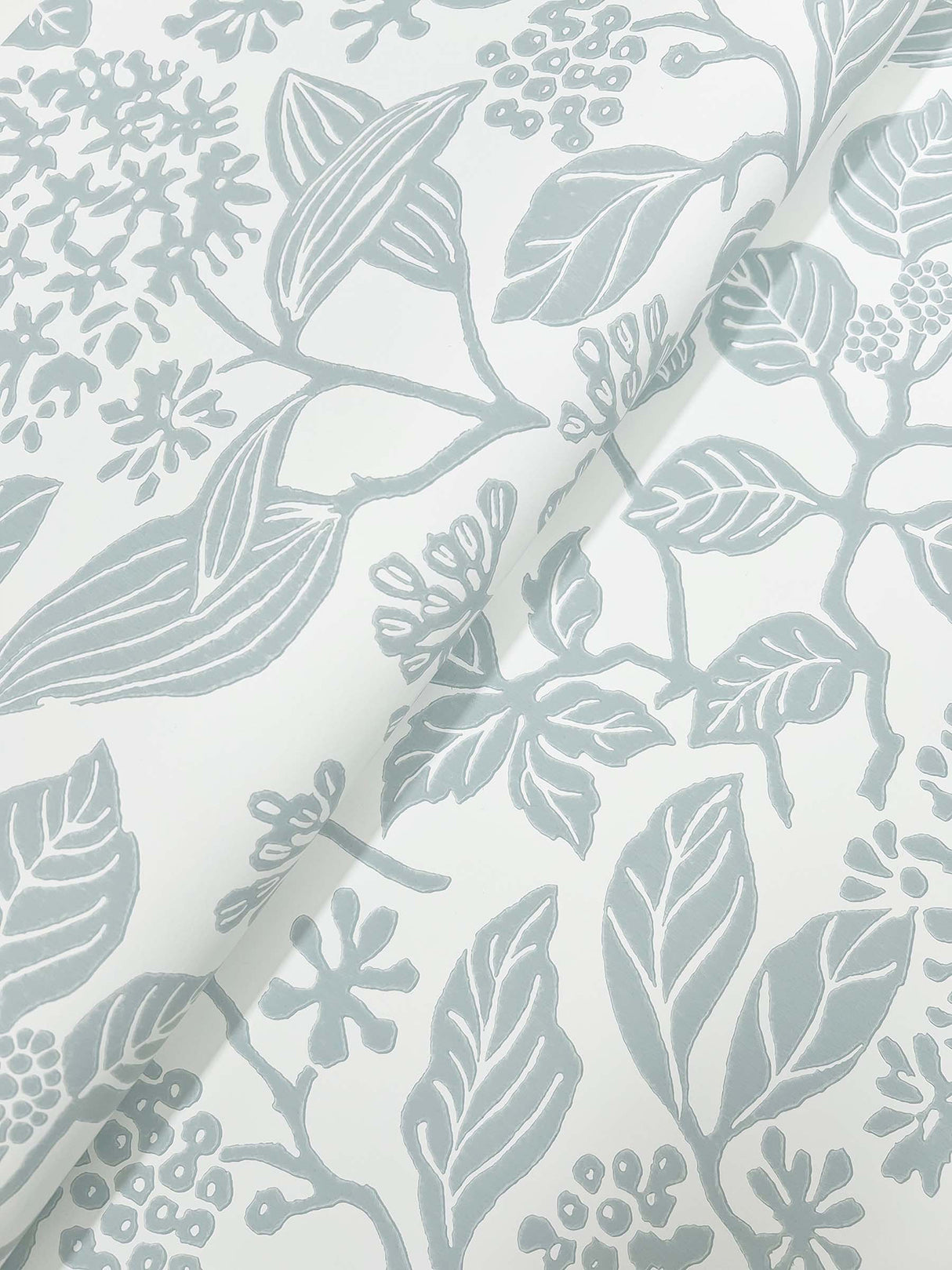 Rowen Light Blue by Antonina Vella Botanical Wallpaper – York Designer Series VP1346