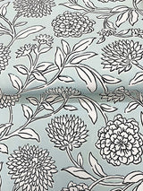 Chatsworth Garden Sky Blue by Antonina Vella Floral Trail Wallpaper – York Designer Series VP1361