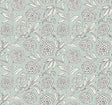 Chatsworth Garden Sky Blue Floral Trail Wallpaper VP1361 roll