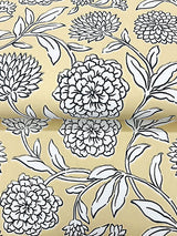 Chatsworth Garden Butter by Antonina Vella Floral Trail Wallpaper – York Designer Series VP1364