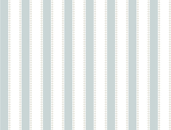 Tilford Light Blue Awning Stripe Wallpaper VP1371