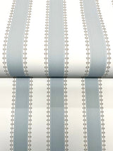 Tilford Light Blue by Antonina Vella Awning Stripe Wallpaper – York Designer Series VP1371