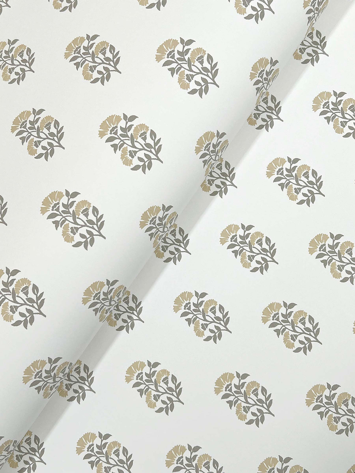 Sylvie Neutral by Antonina Vella Floral Wallpaper – York Designer Series VP1382