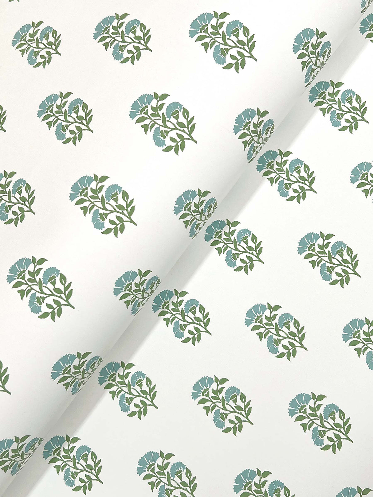 Sylvie Green by Antonina Vella Floral Wallpaper – York Designer Series VP1385