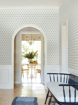 Sylvie Green by Antonina Vella Floral Wallpaper – York Designer Series VP1385