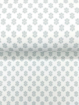 Brioni Light Blue by Antonina Vella Floral Stamp Wallpaper – York Designer Series VP1391