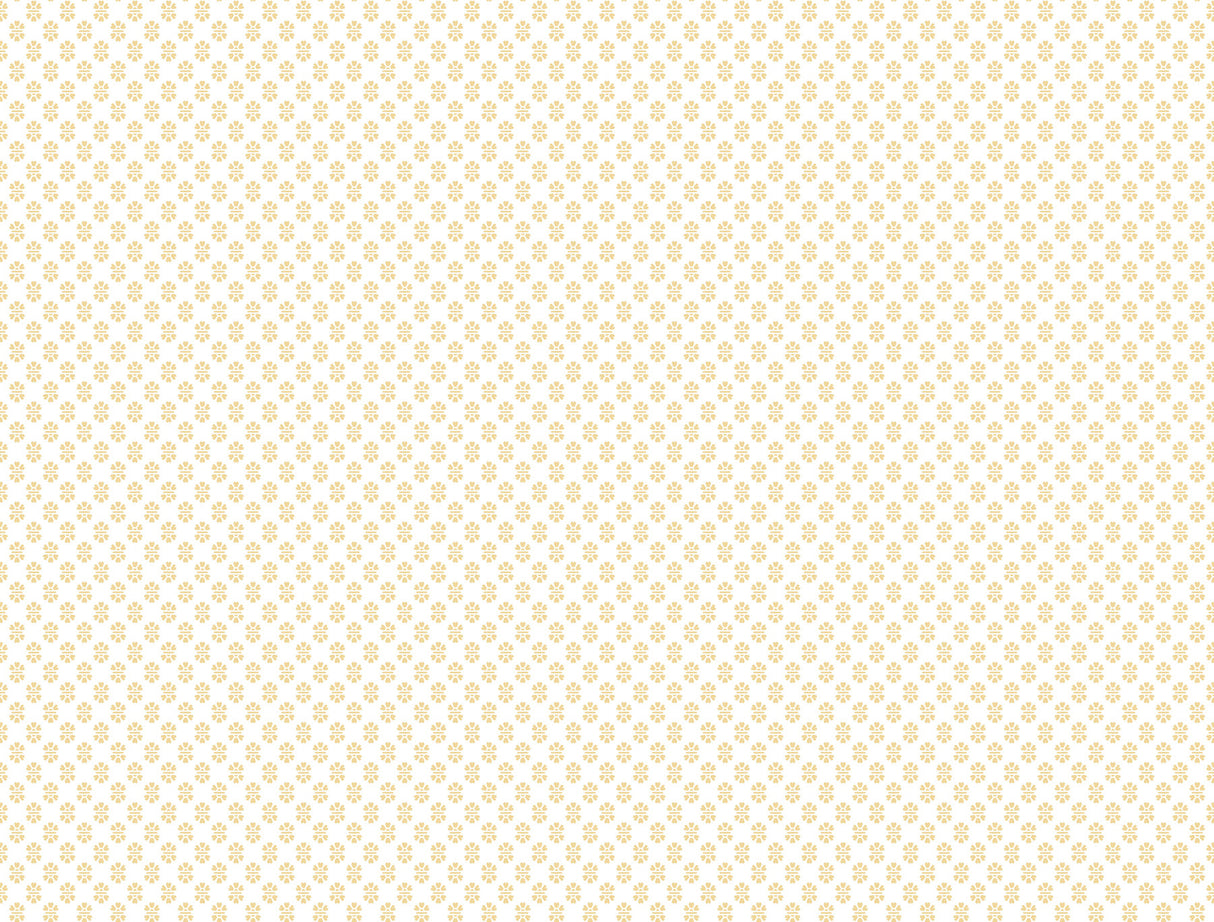 Brioni Butter Floral Stamp Wallpaper – Antonina Vella VP1392