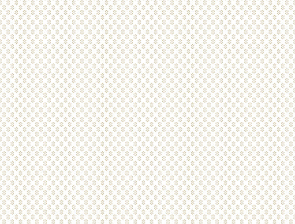 Brioni Beige Floral Stamp Wallpaper – Antonina Vella